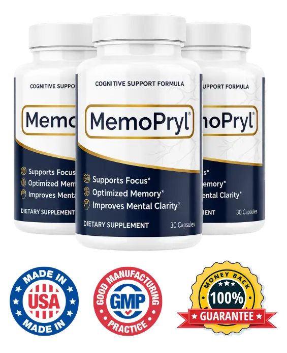 MemoPryl brain support capsules